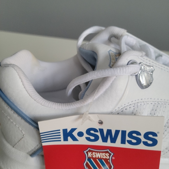NWT K-Swiss vintage classic low white sneakers Y2K - Picture 5 of 7